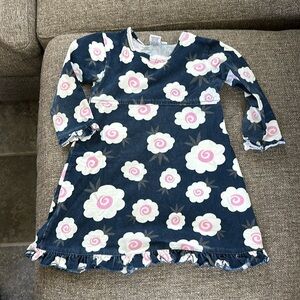 Girlfriends by Anitag Whimsical flower dress Navy Pink Size 4